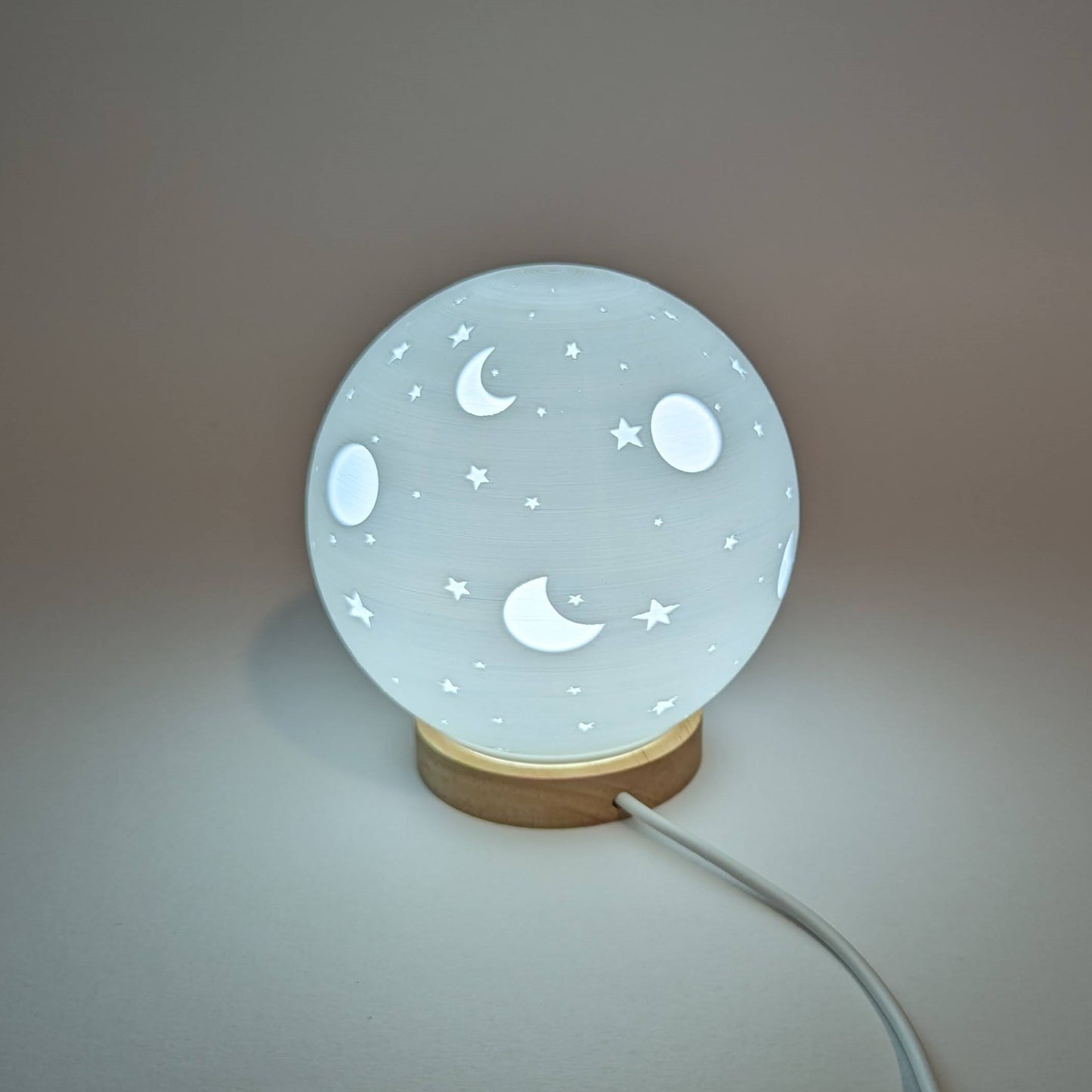 Veilleuse Lune et Étoile