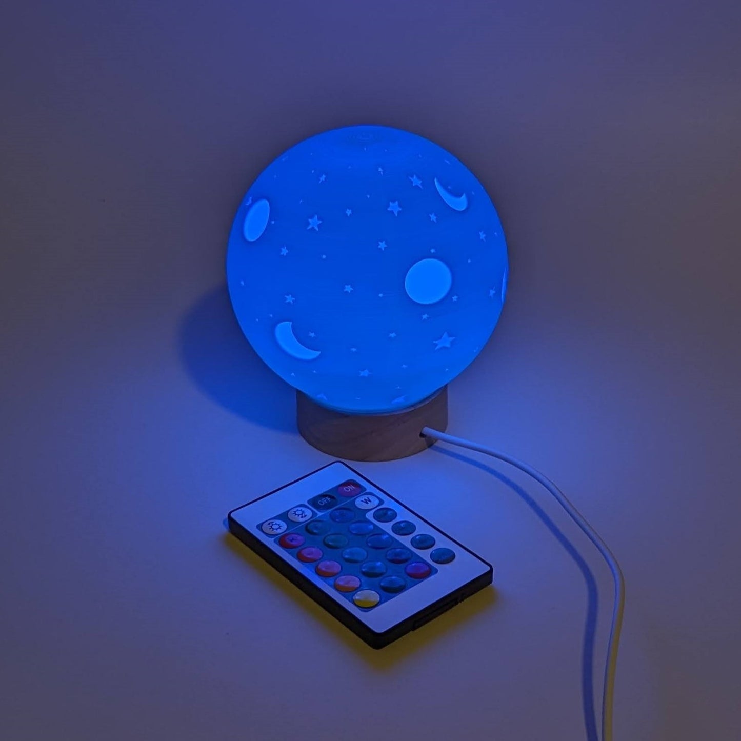 Veilleuse Lune et Étoile